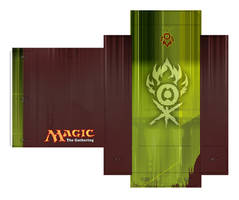 Gruul Guild Deckbox Template