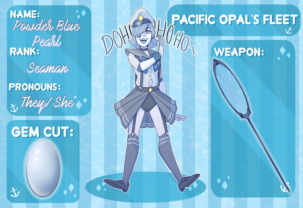 Pacific-Opal's-Fleet - Powder Blue Pearl