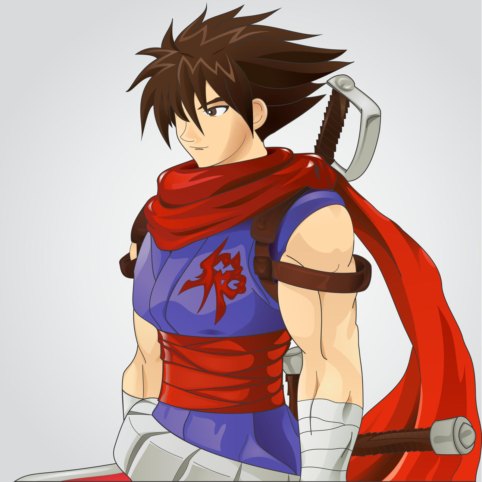 Strider Hiryu Vector by Moyashi-Arts--Chico on DeviantArt