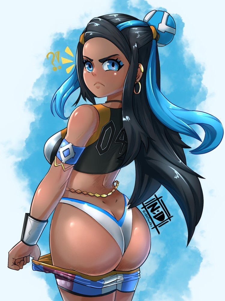 Nessa and her nice butt by NudieDoodles by AlphaSpiderBat on DeviantArt.