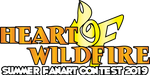 HEART OF WILDFIRE - Summer Fanart Contest '19 Logo by FallenAngelGM