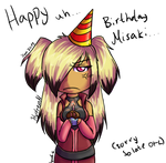 Happy... uh birthday? by MsDinoGoat