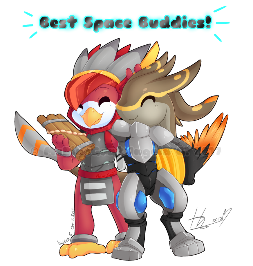 Spacemaster Companion Best Space Buddies! by MsDinoGoat on DeviantArt