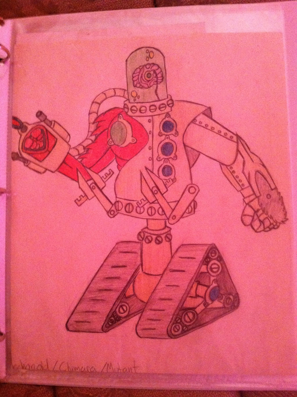 Draw R Brain Bot Brain bot original concept art by rangarthered on DeviantArt