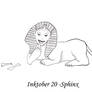 Inktober 20 Sphinx