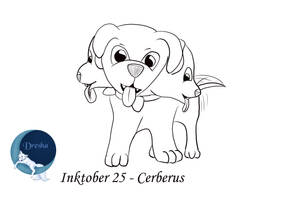 Inktober 25 Cerberus