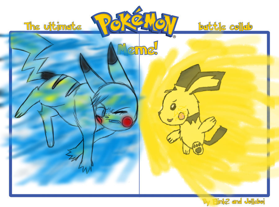 Pokemon Battle Meme -Collab- by sithdog1 on DeviantArt