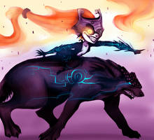 Midna and Wolf Link(?)