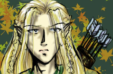 Legolas tablet doodle