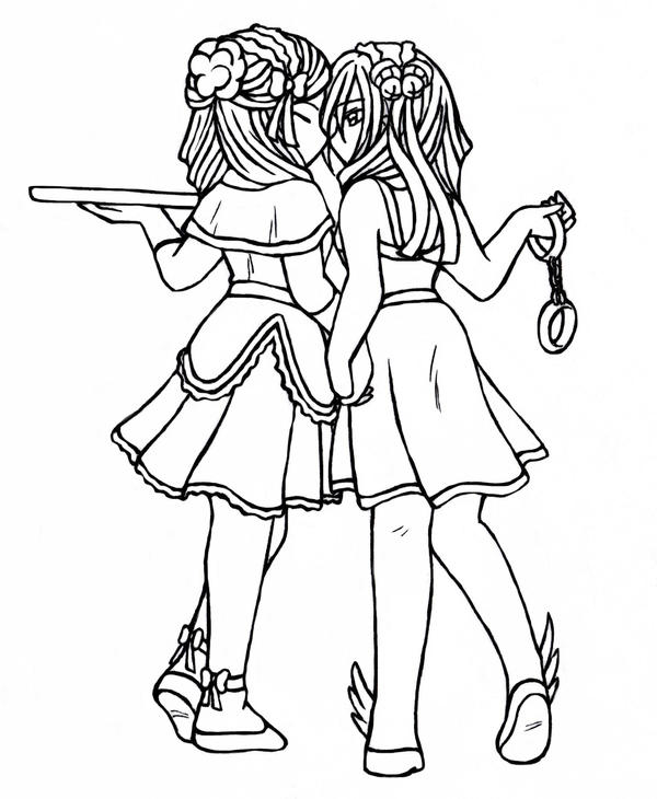 Little Sugar and Spice Lineart