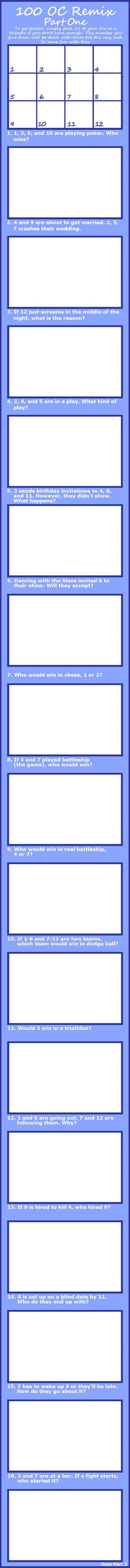 100-OC-REMIX Challenge Pt1