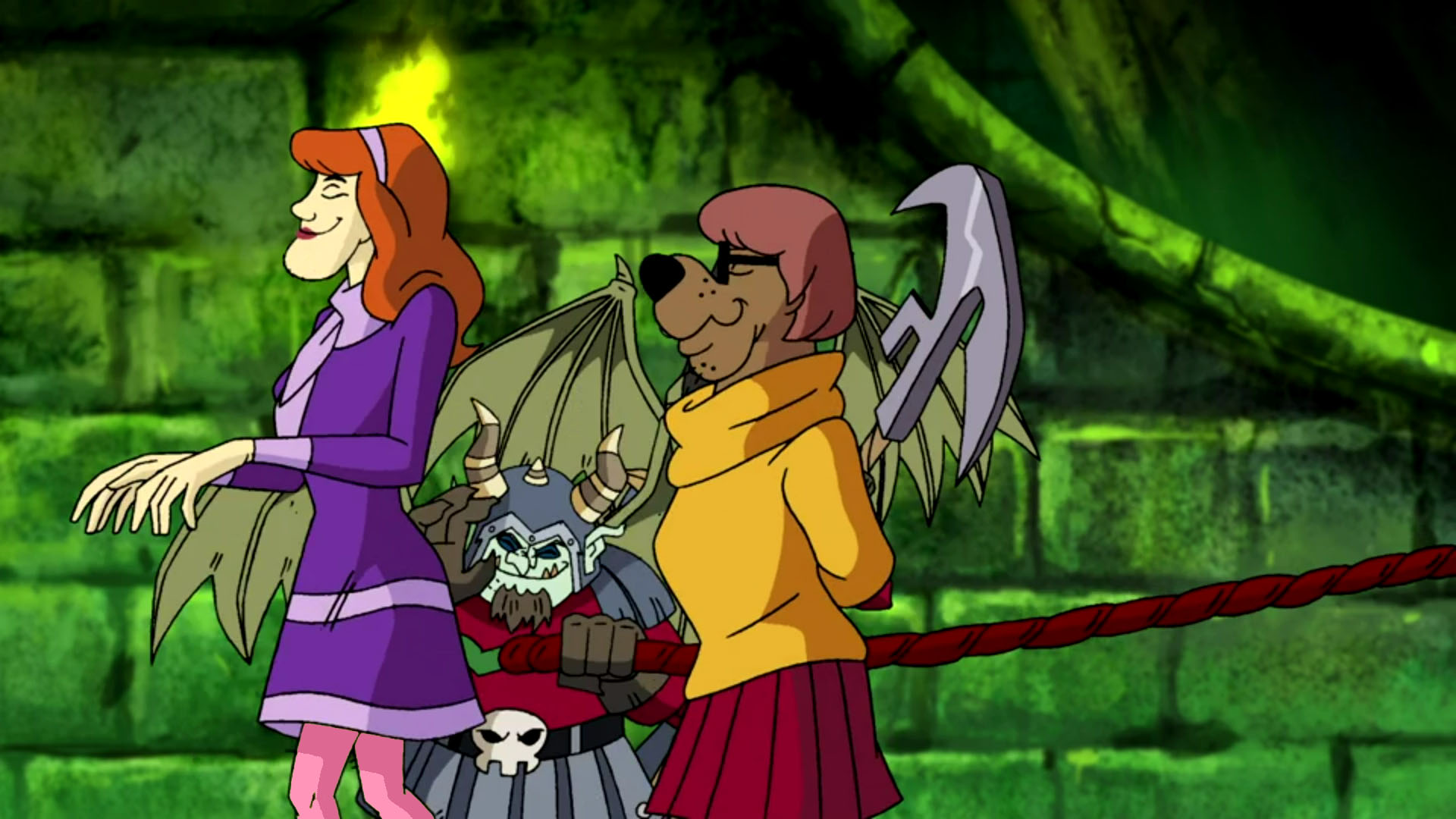 Shaphne Shaphne and Scoobma go into the party by benderjam on DeviantArt