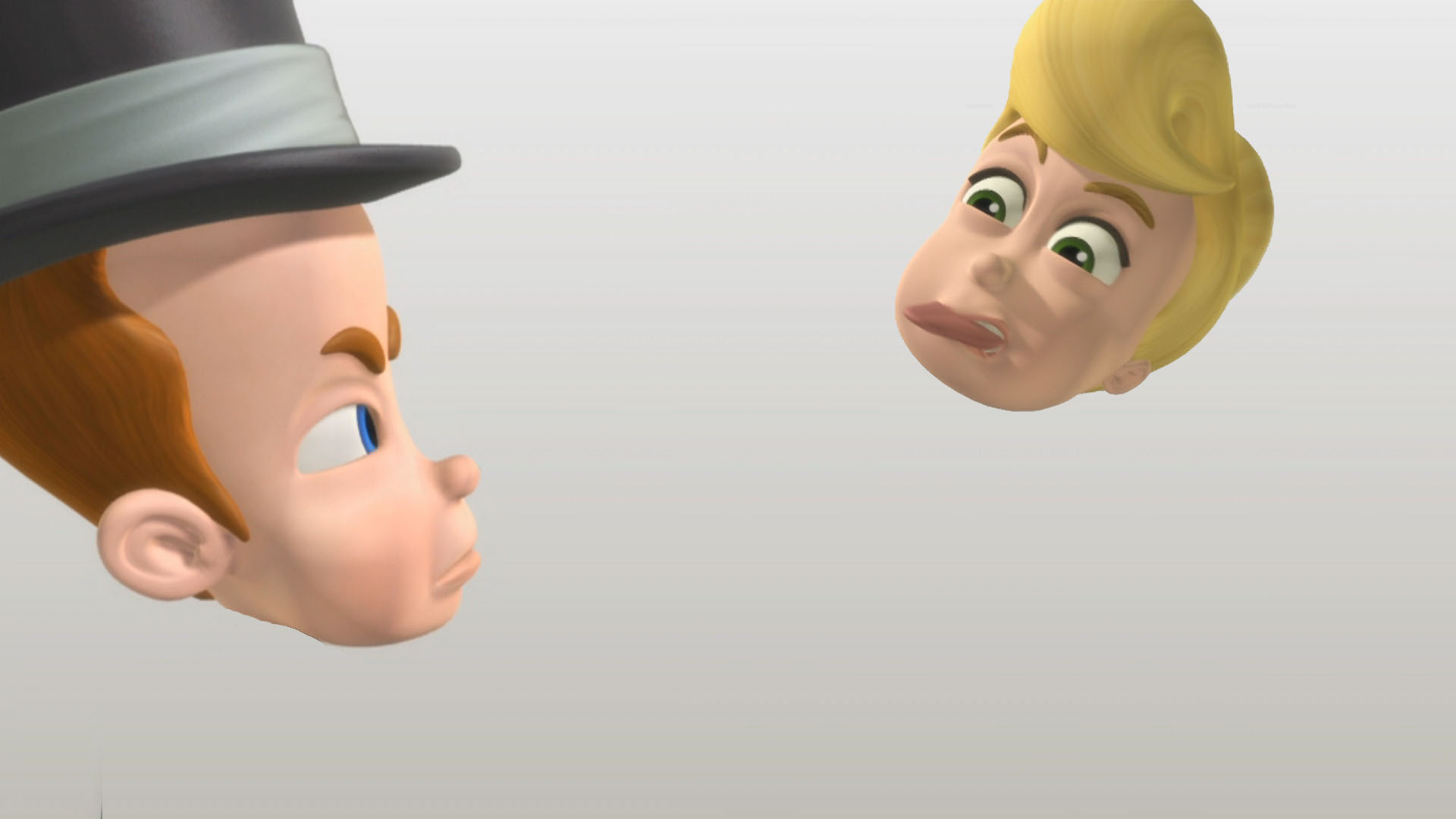 Heads arguing by benderjam on DeviantArt