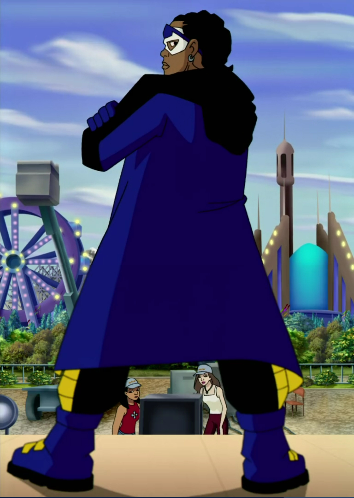 Lil Romeo dressed like Static by benderjam on DeviantArt