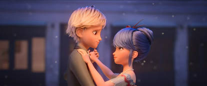 Adrien and Marinette ball