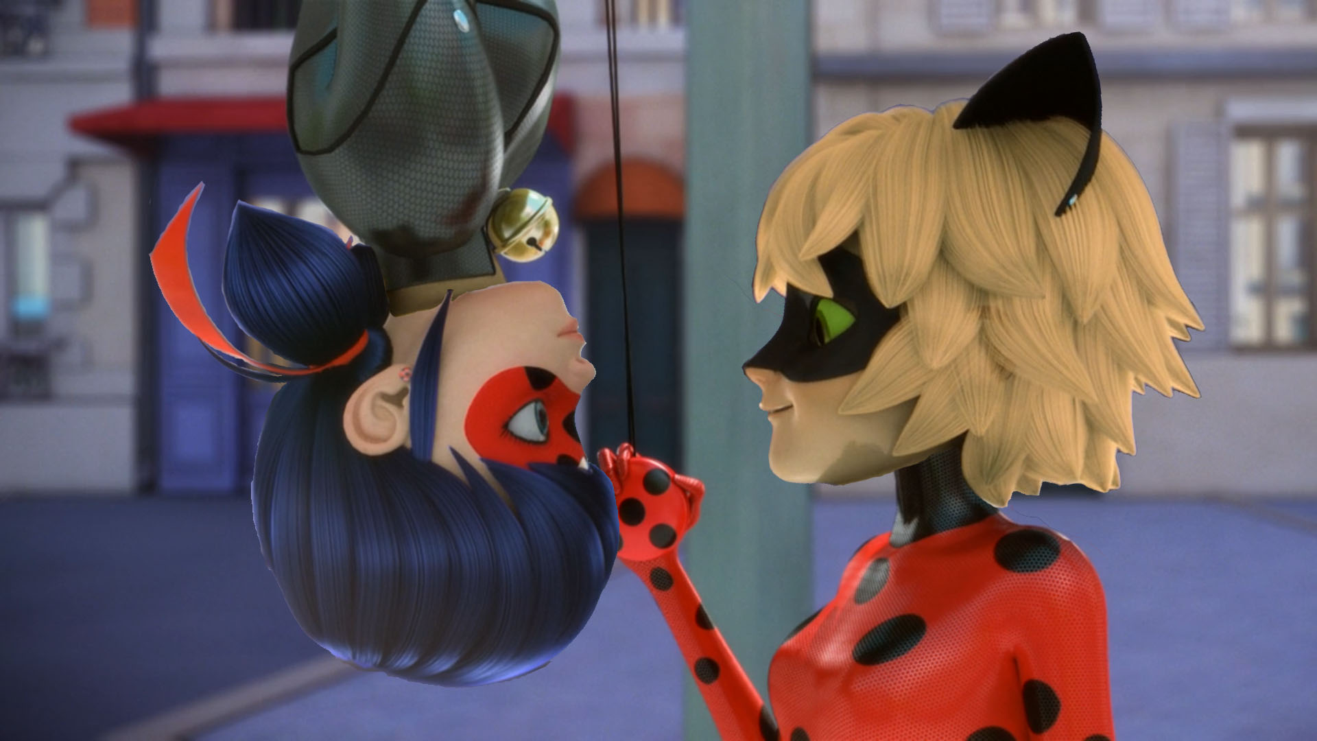 Ladybug Inverted Ladybug and Cat Noir upside down head swap by benderjam on DeviantArt