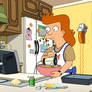 Fry looks like her mother