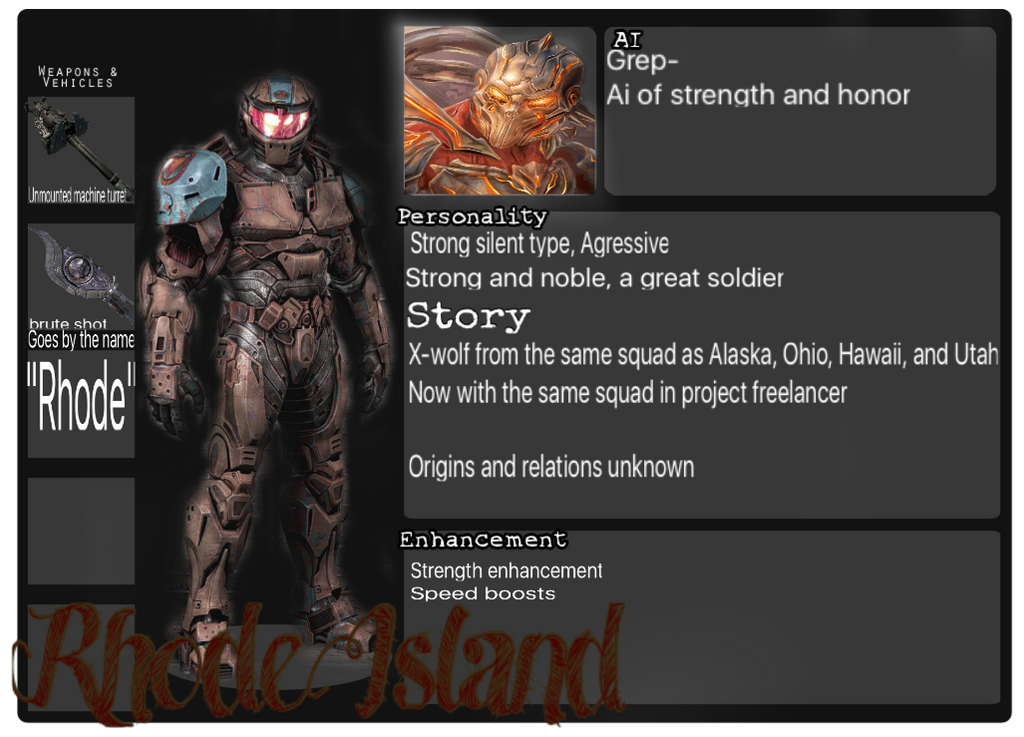 Agent Utah Rvb Agent Rhode Island RvB Project Freelancer by Agent-0-Alaska on DeviantArt