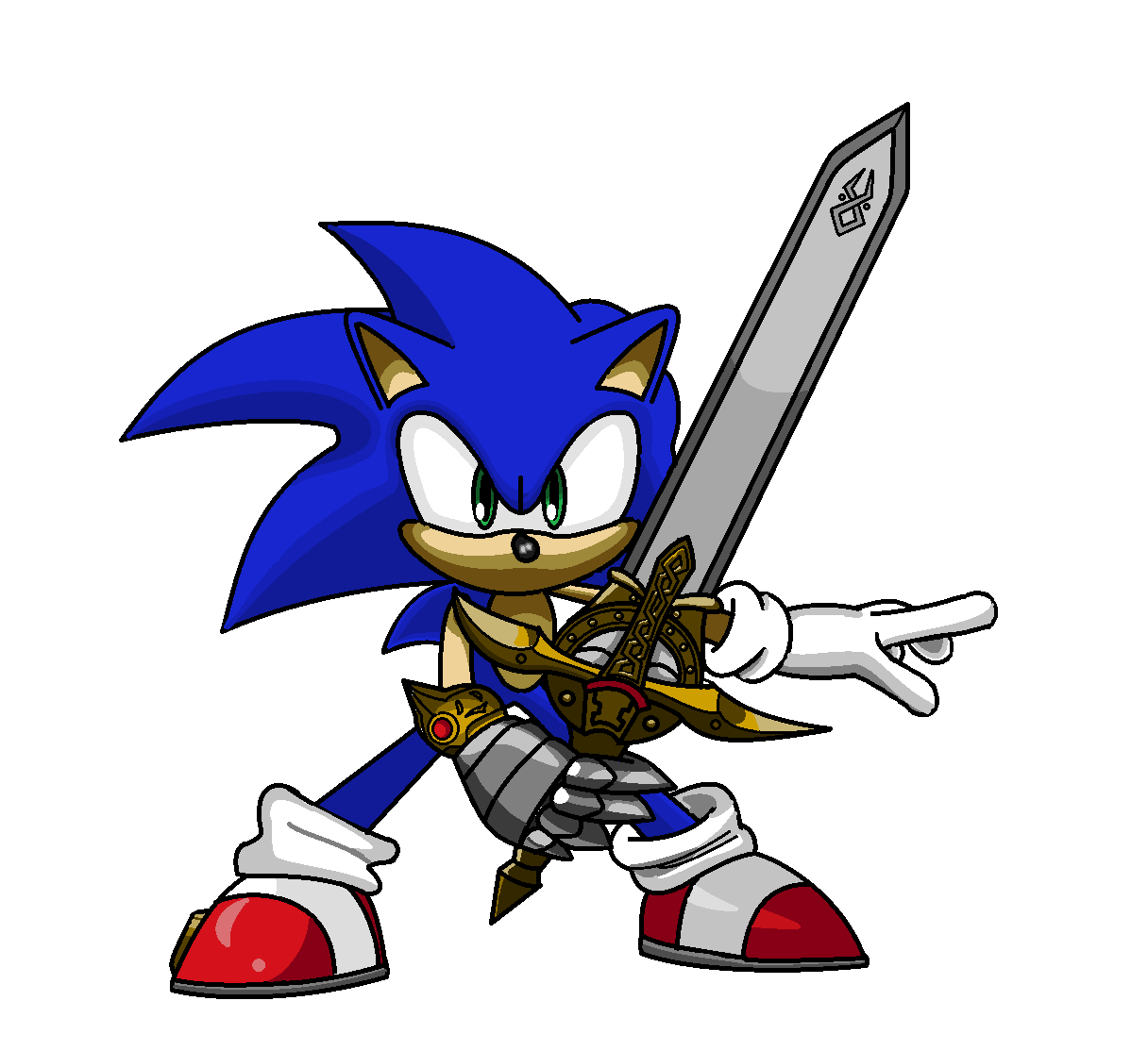 Sonic And The black knight (Sonic) by luigimario500 on DeviantArt.