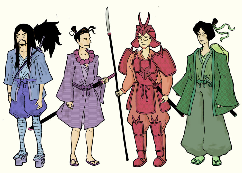 Samurai fun by TeamSmithy on DeviantArt
