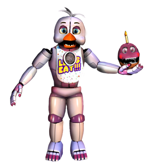 UCN Funtime Chica  Model by BlackiieFimose on DeviantArt