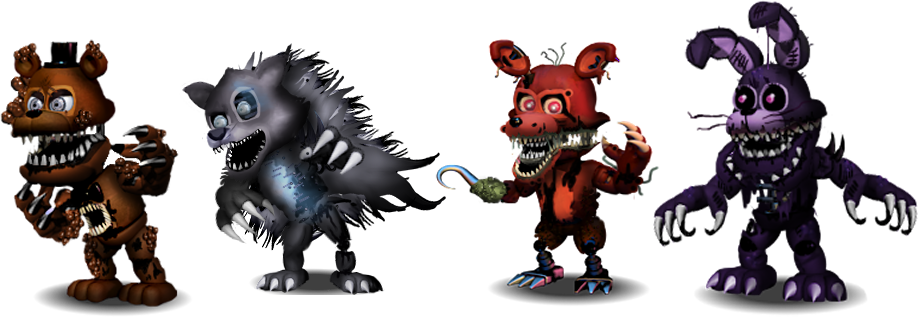 Adventure Animatronics Fnaf6 by Alexander133Official on DeviantArt