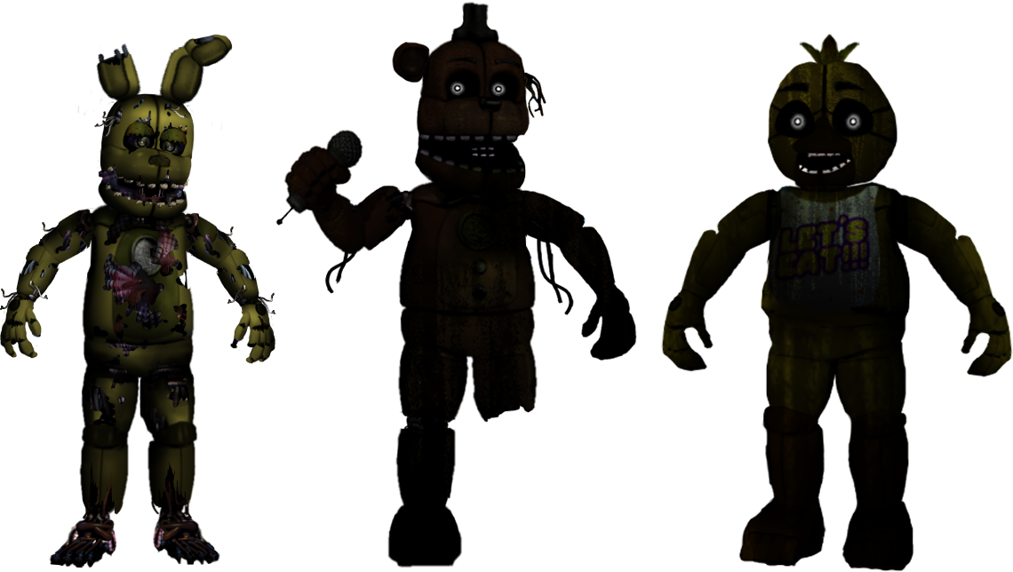 Funtime Animatronics fnaf3 by LivingCorpse7 on DeviantArt