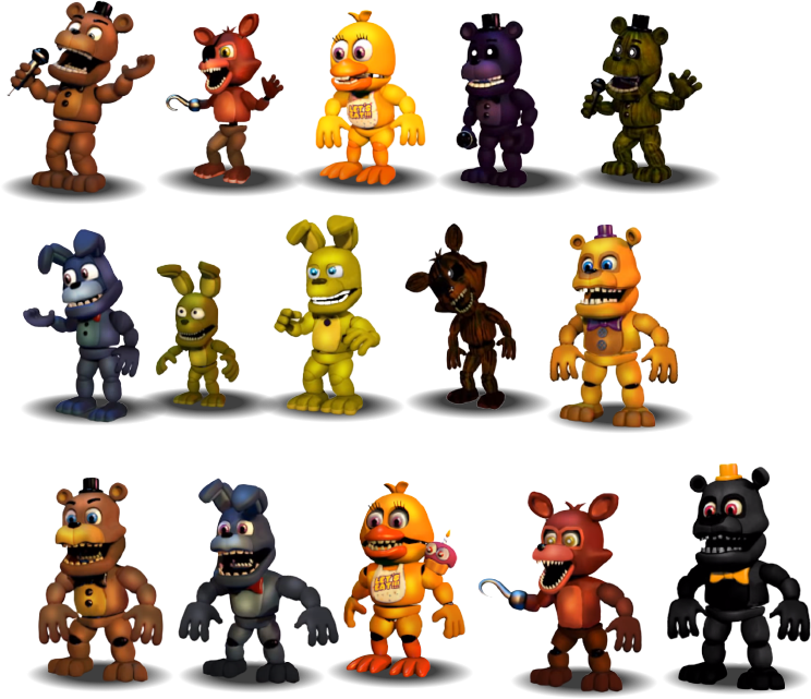 Funtime Animatronics Fnaf 6 by Alexander133Official on DeviantArt