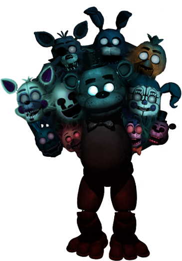 Nightmare Animatronics fnaf2 by Alexander133Official on DeviantArt