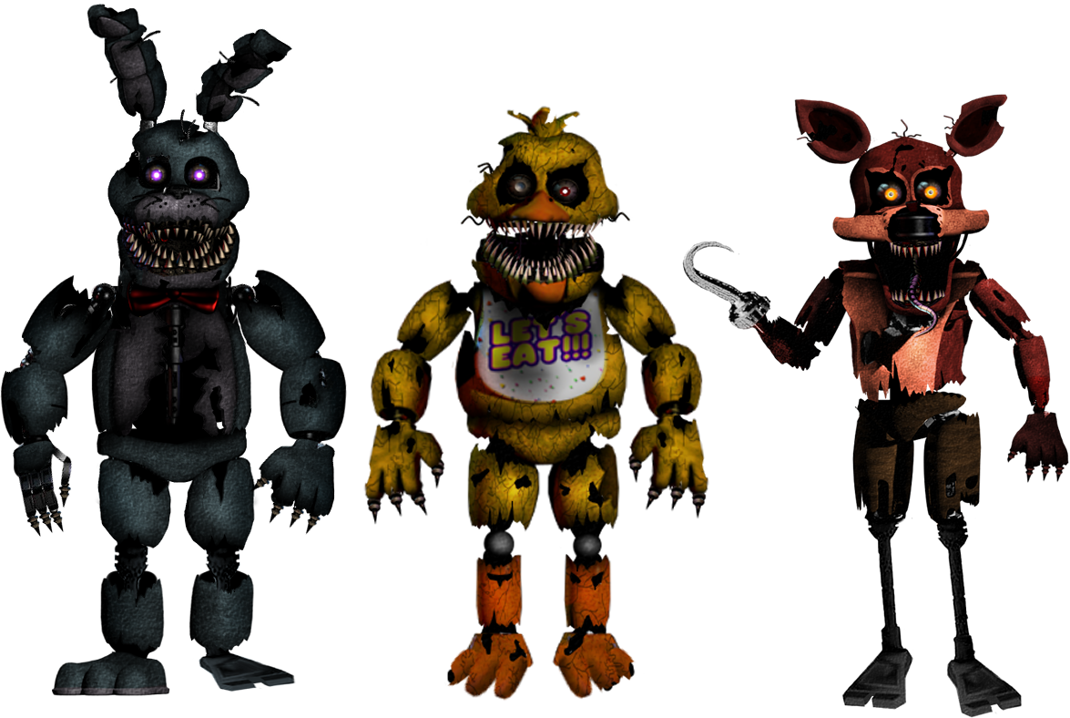 Classic Nightmare Animatronics by Alexander133Official on DeviantArt