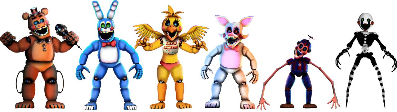Fixed Prototype Animatronics by Alexander133Official on DeviantArt
