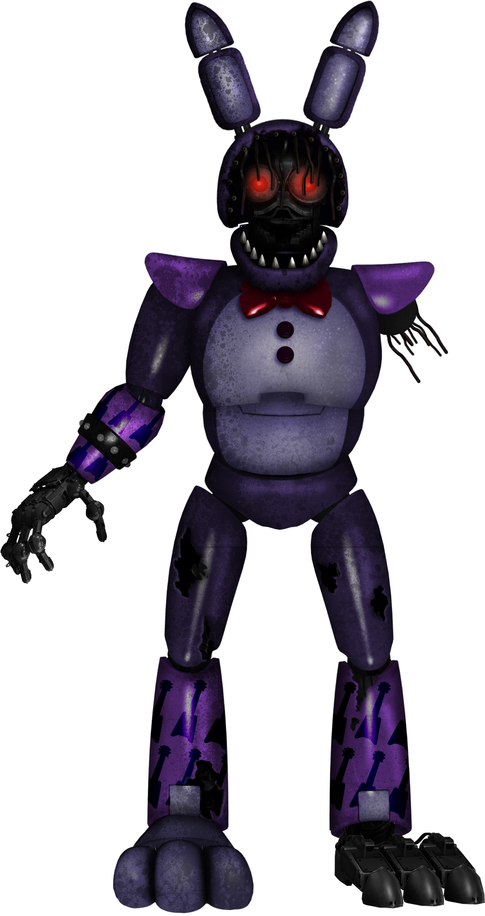 FNAF 2 Shadow Bonnie full body by Enderziom2004 on DeviantArt