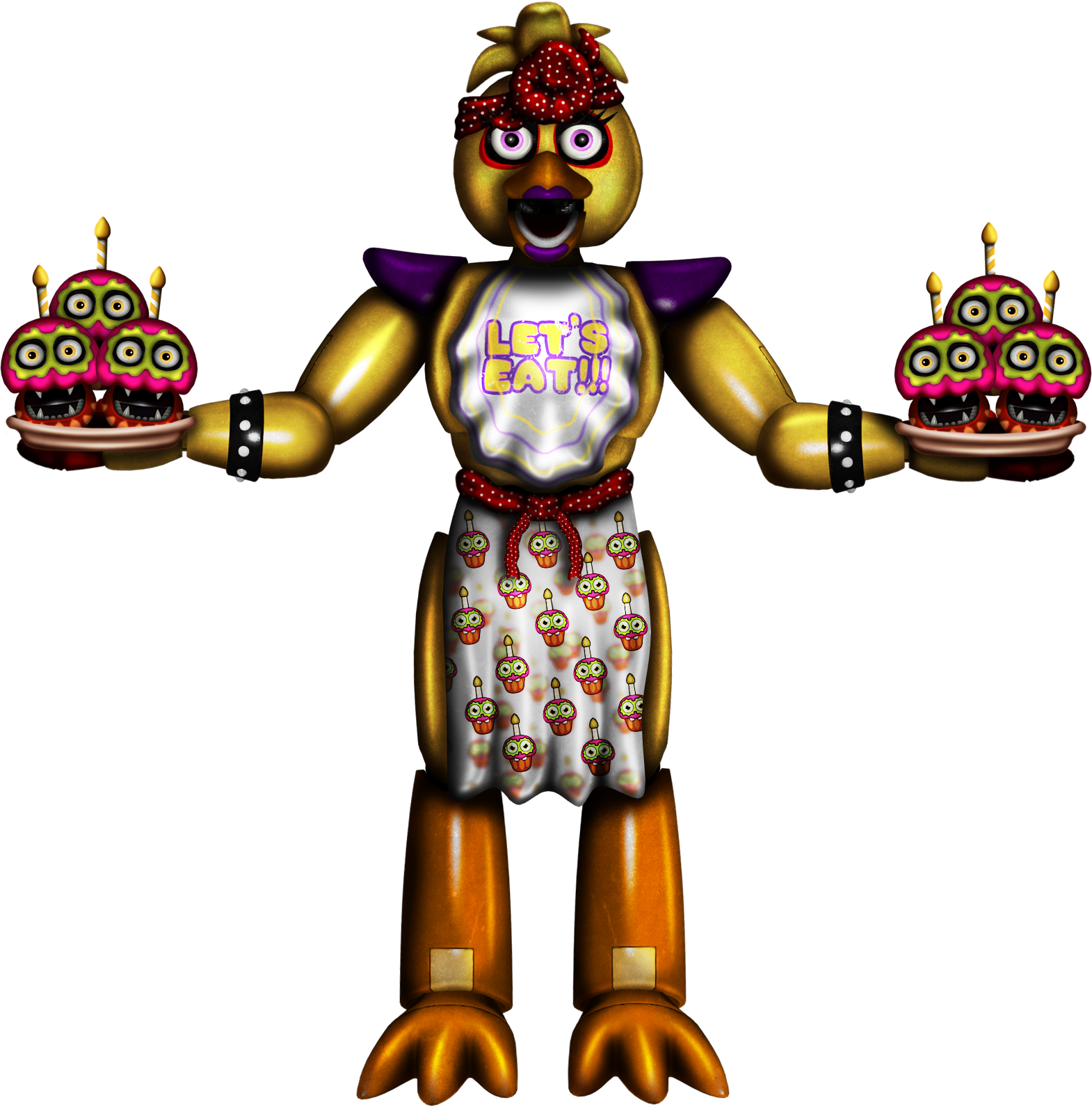 Funtime Chica full body edit by JoltGametravel on DeviantArt