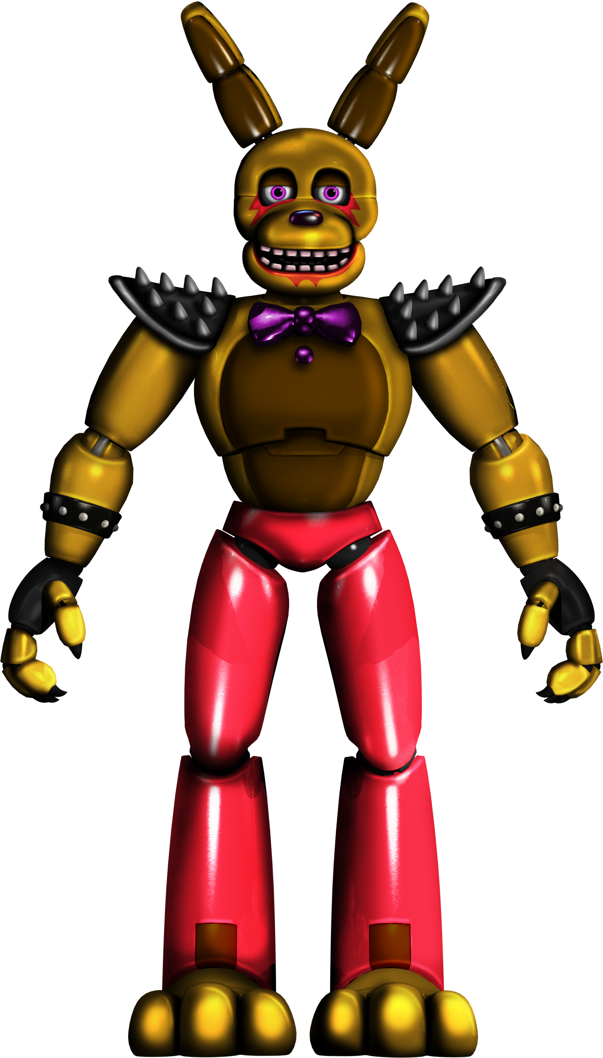 Spring Bonnie fnaf ar Spring Animatronics png by GameIAN361 on DeviantArt