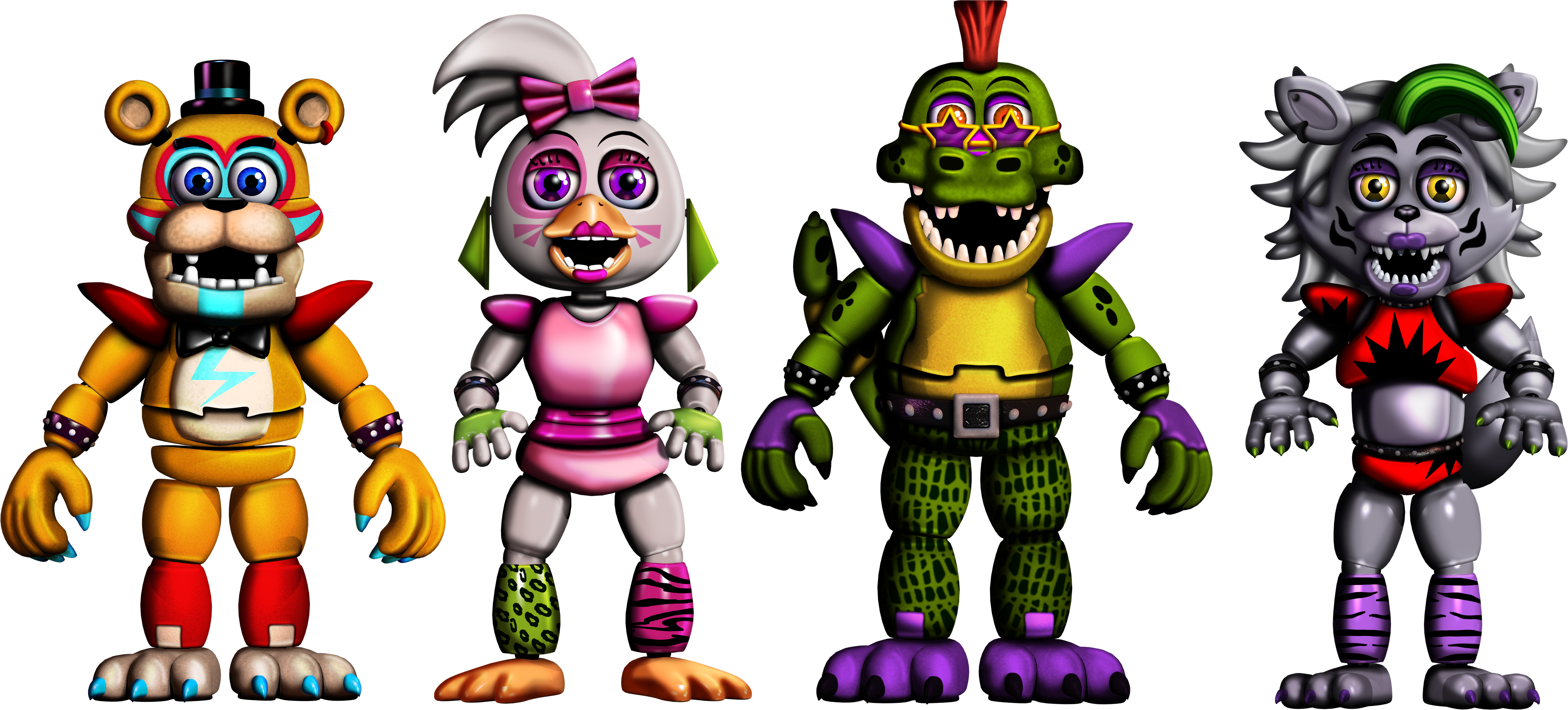 Funtime Animatronics Fnaf 6 by Alexander133Official on DeviantArt