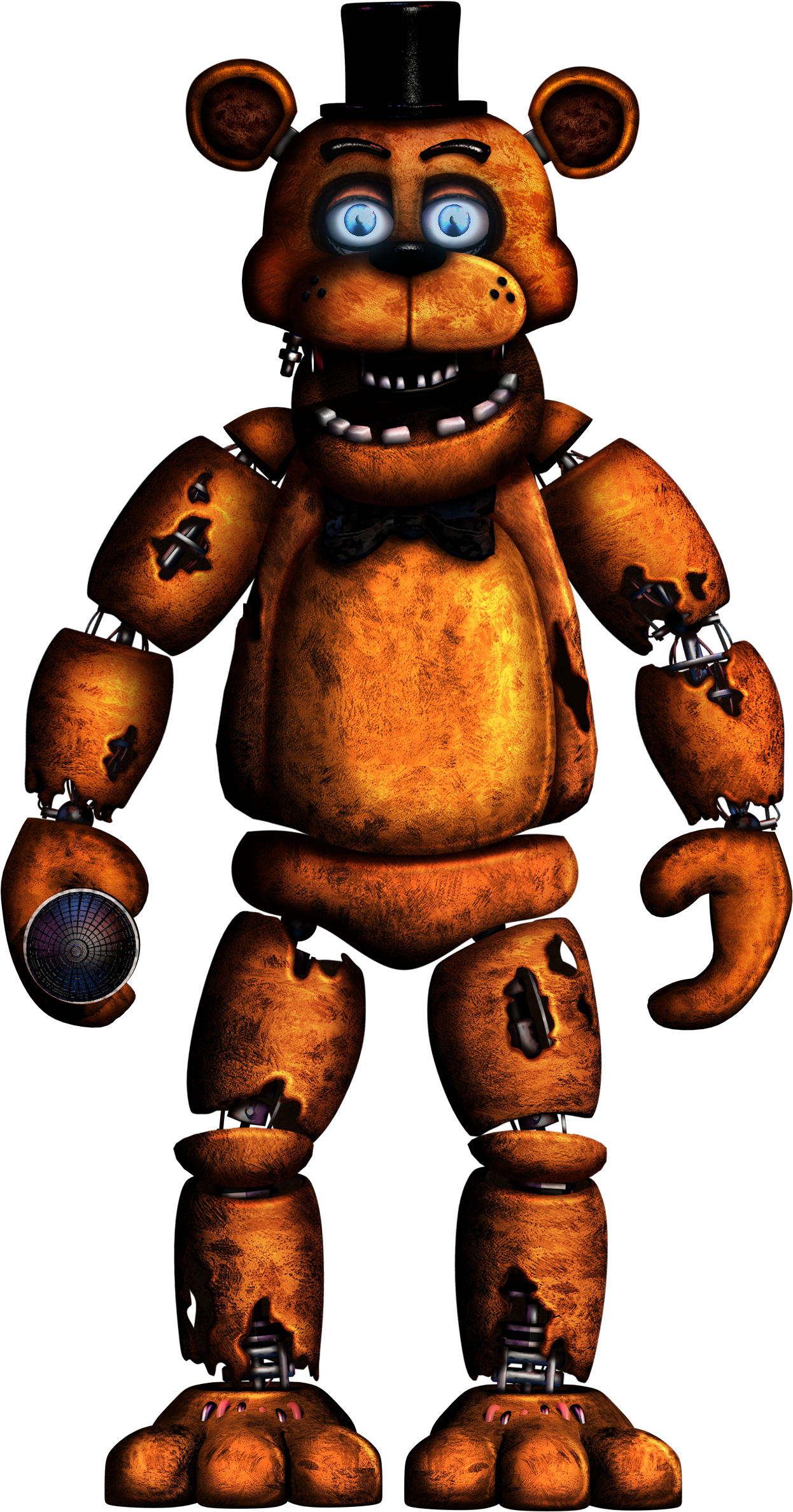 FNAF 1 Stuffed Freddy full body by Enderziom2004 on DeviantArt