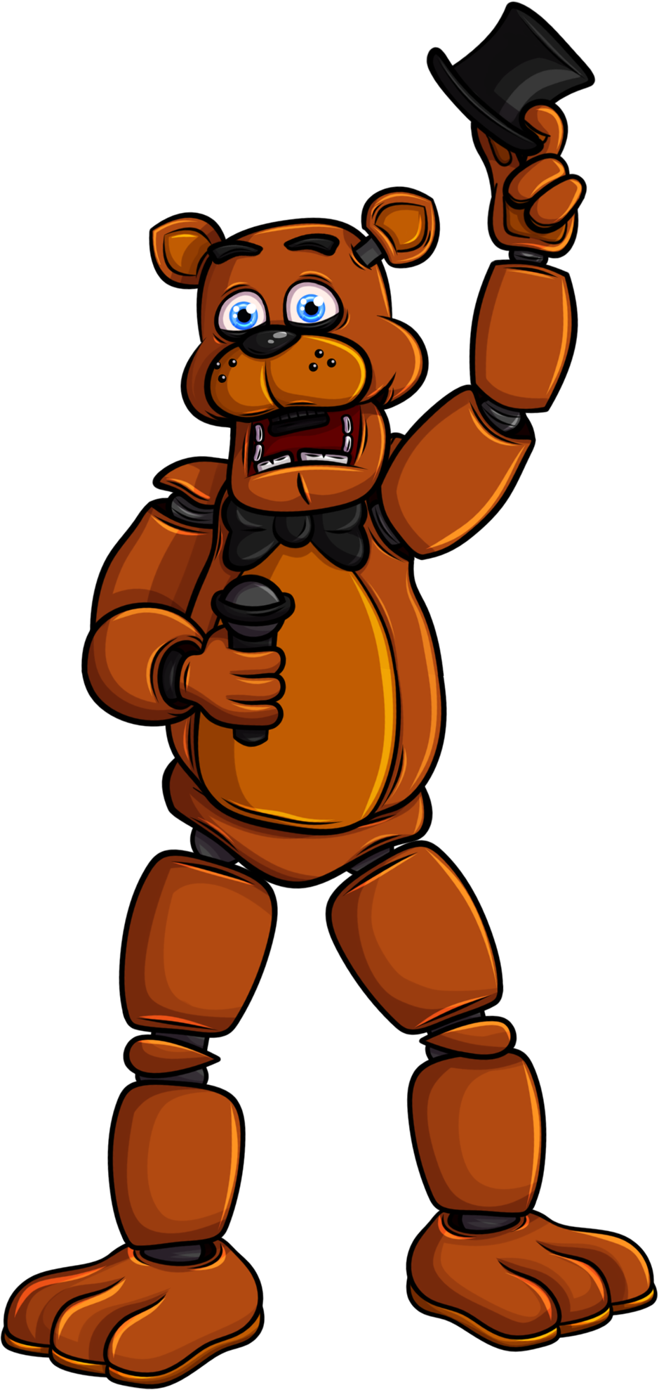 Golden Freddy movie model C4D by MoisoGS on DeviantArt