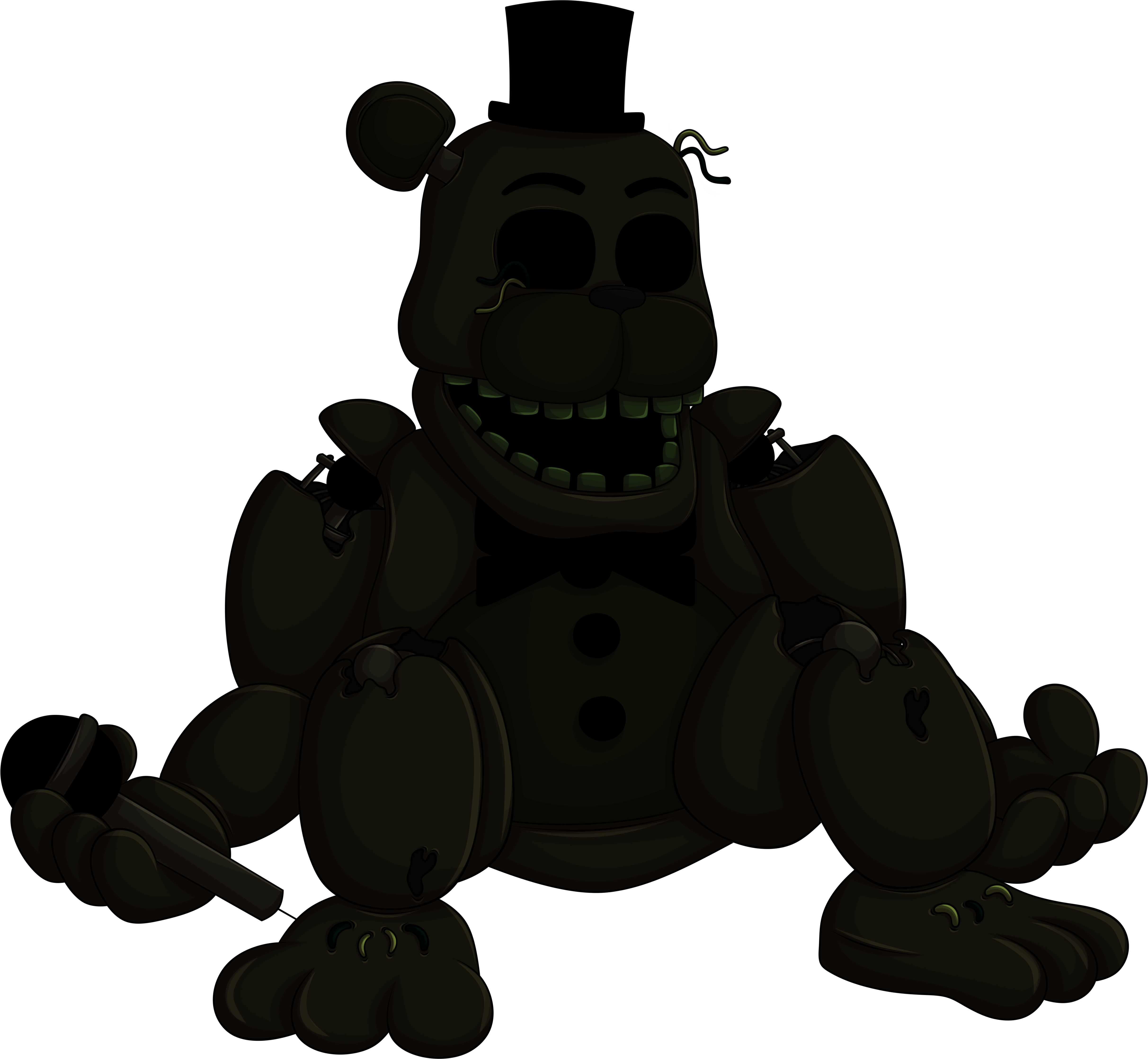 Nightmare Freddybear by ArtisticArtAndStuffs on DeviantArt