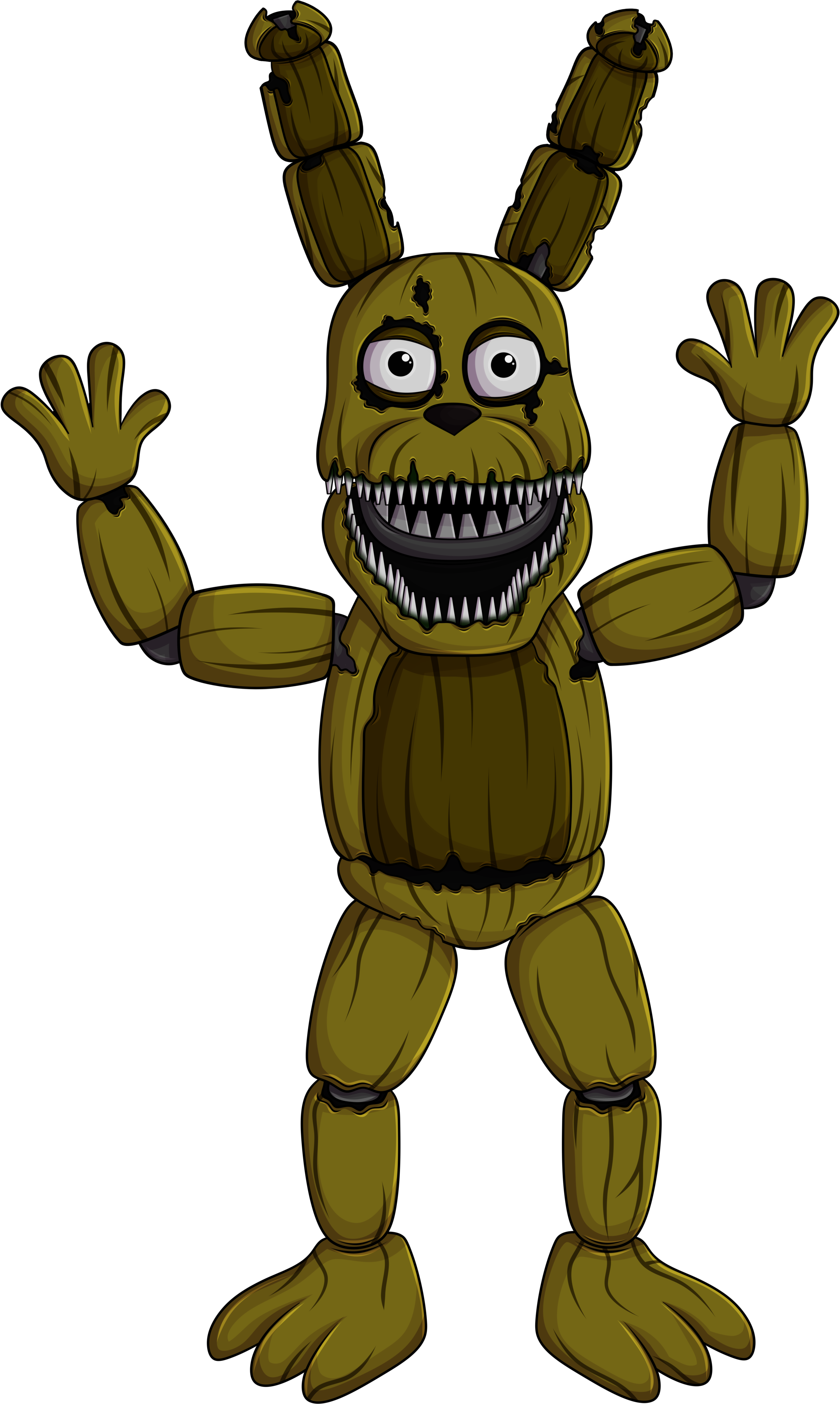 Nightmare Animatronics fnaf2 by Alexander133Official on DeviantArt