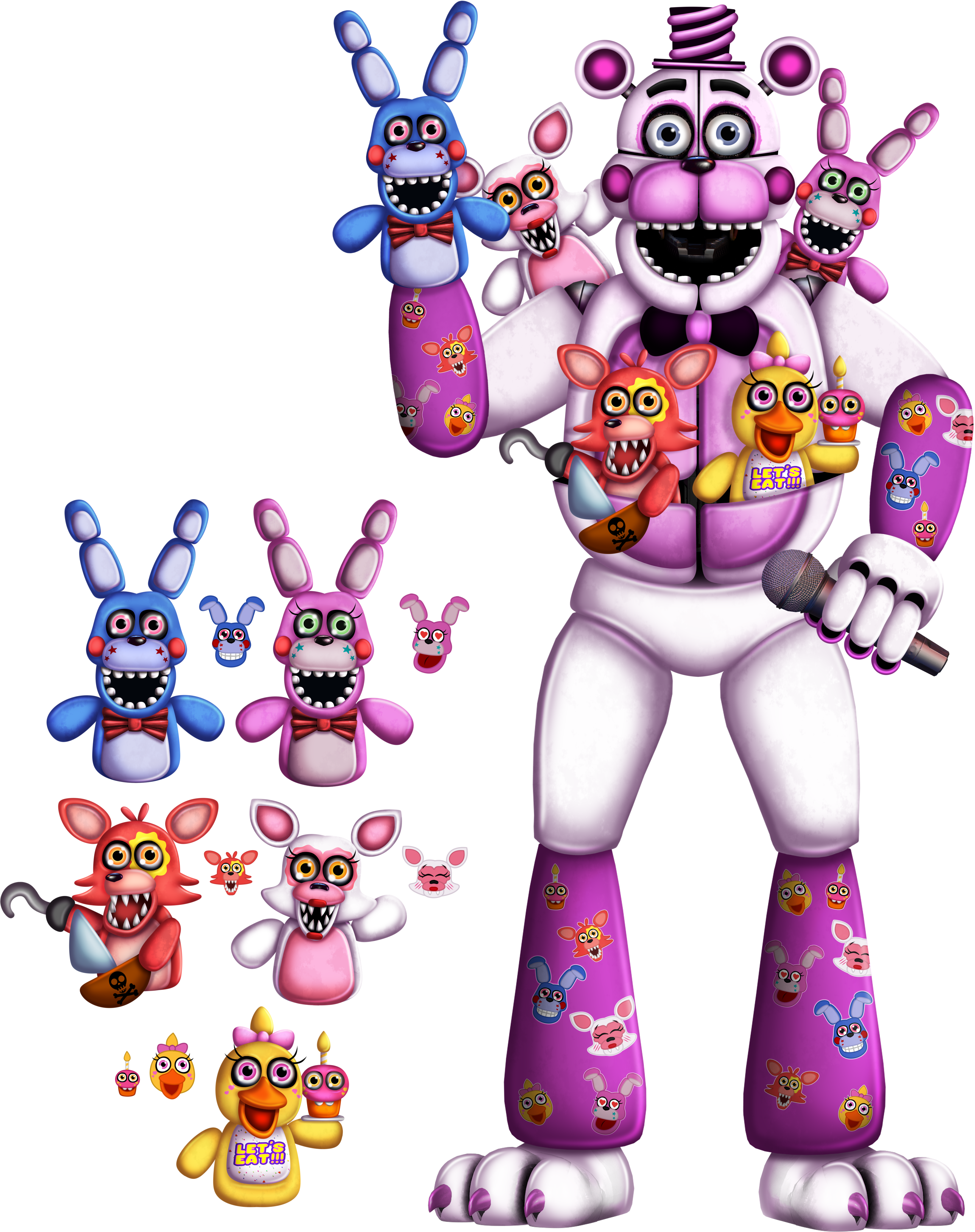 OLD MOD] FUNTIME FREDDY IN FNAF AR SPECIAL DELIVERY