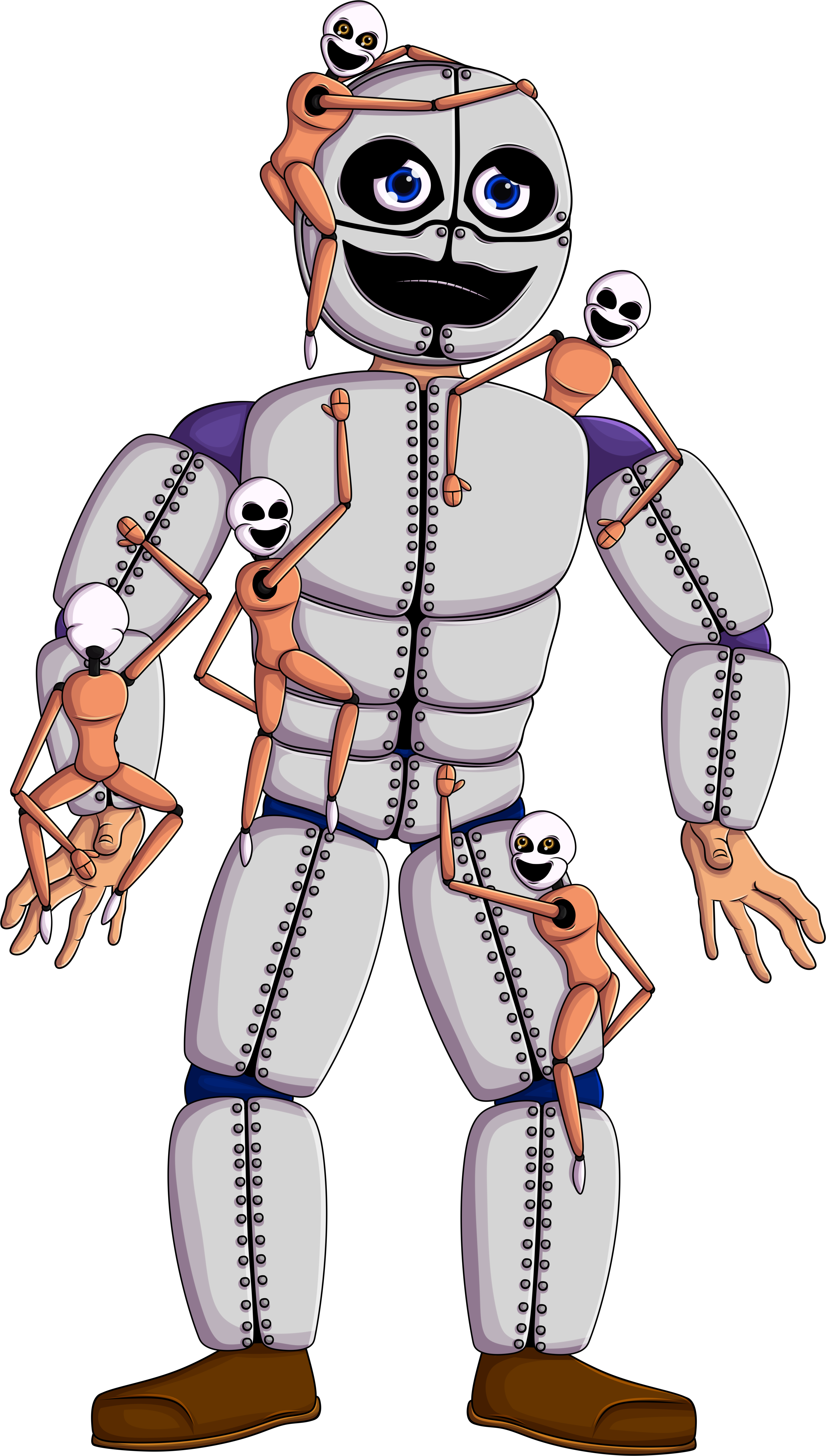 Puppet Animatronics FNAF by Alexander133Official on DeviantArt