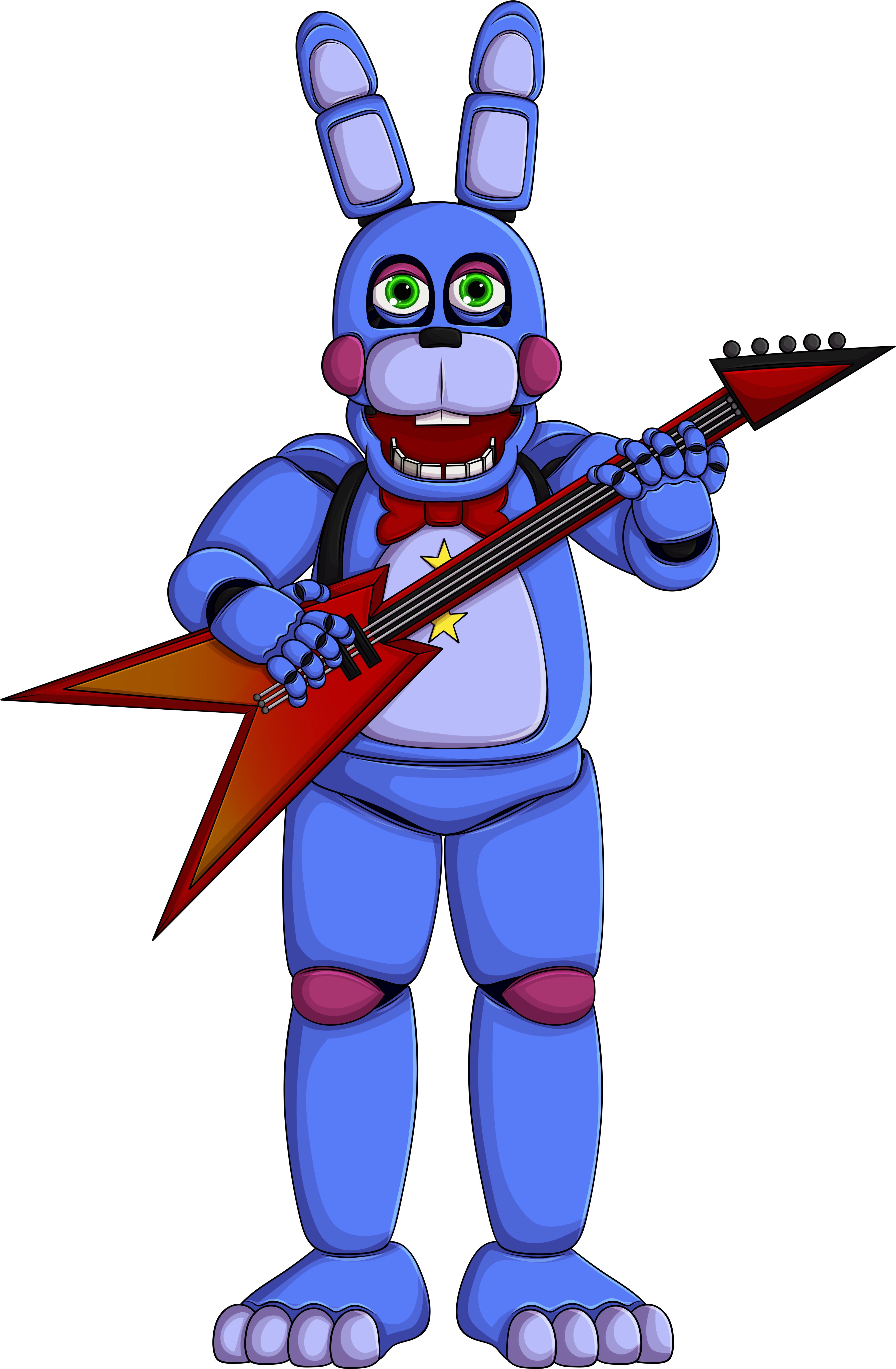 Toy Bonnie fnaf ar by earlrd on DeviantArt