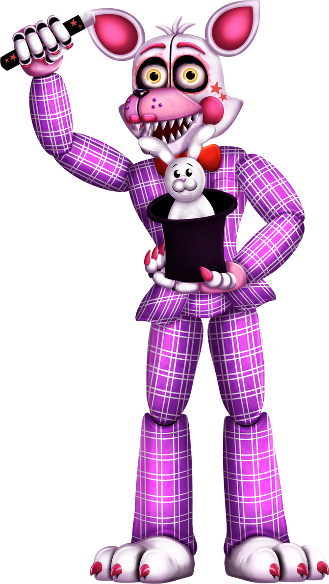 Glamrock Funtime Foxy by Alexander133Official on DeviantArt