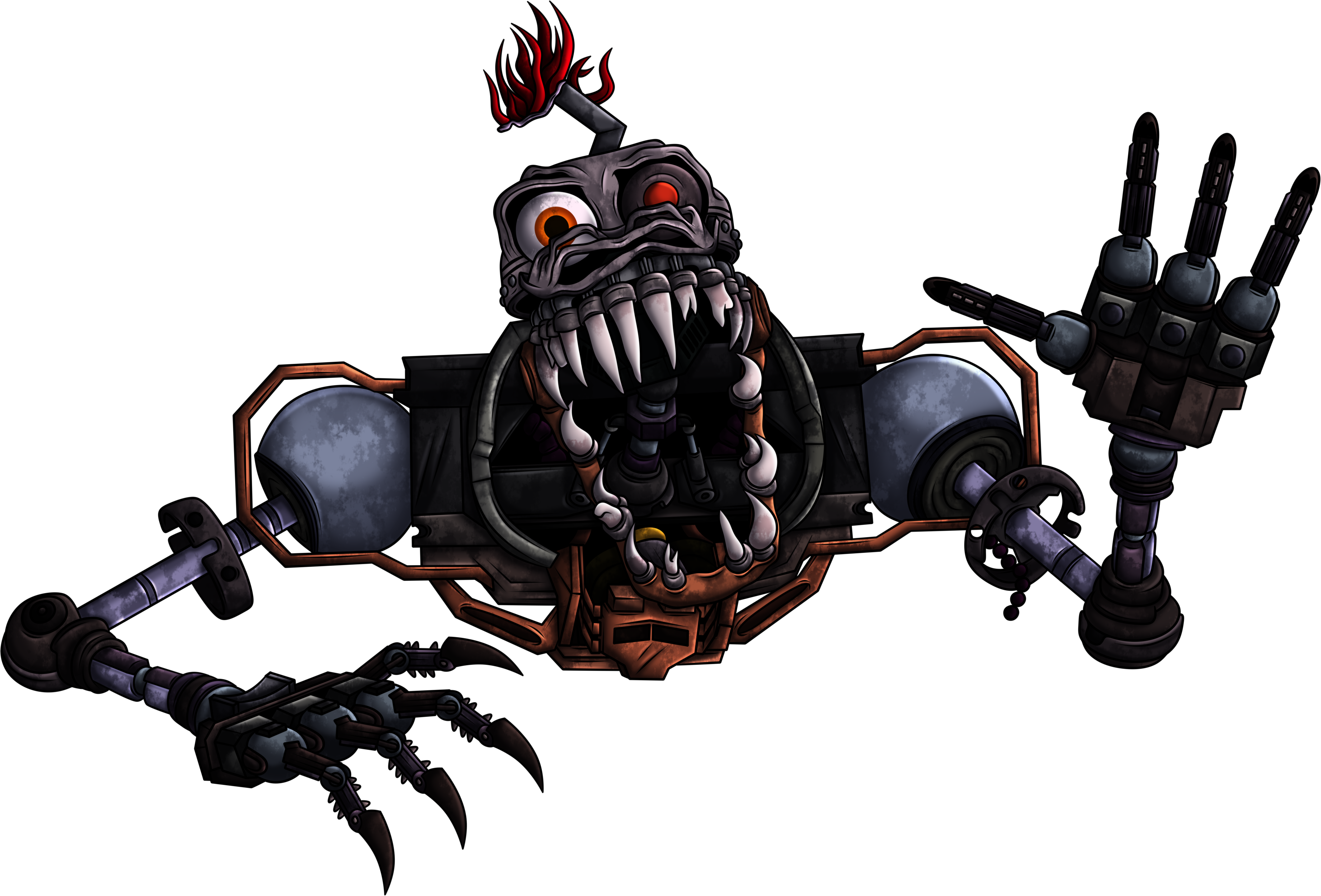 New Molten Freddy Render by darealccc on DeviantArt