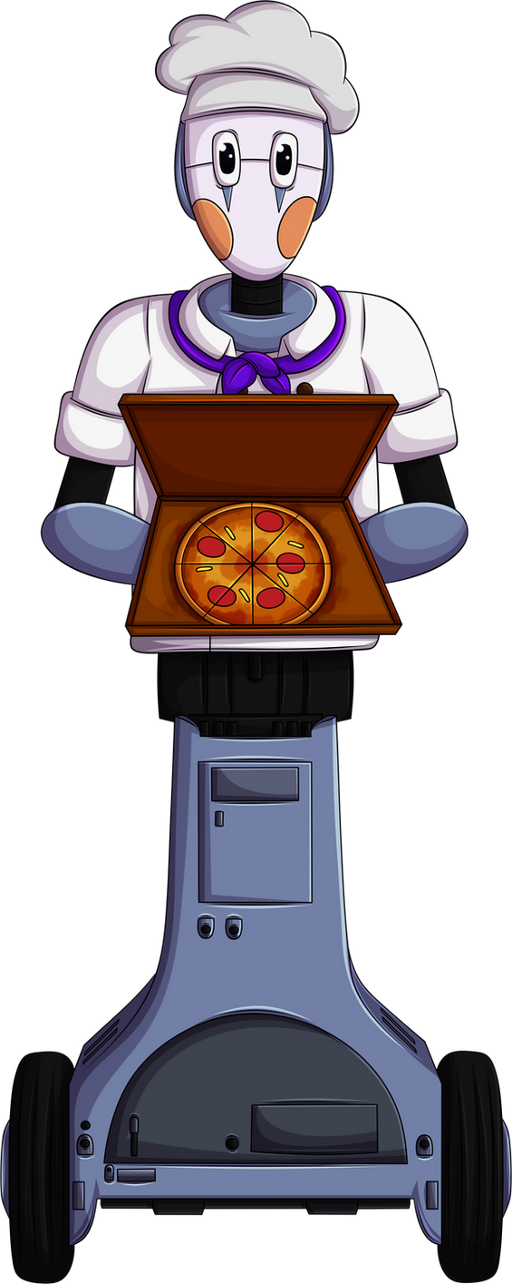 Pizza Bot by Alexander133Official on DeviantArt