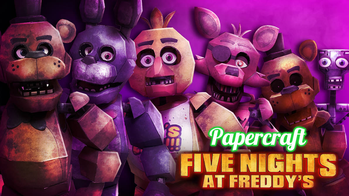 Five Nights at Freddy's Papercraft by Alexander133Official on DeviantArt