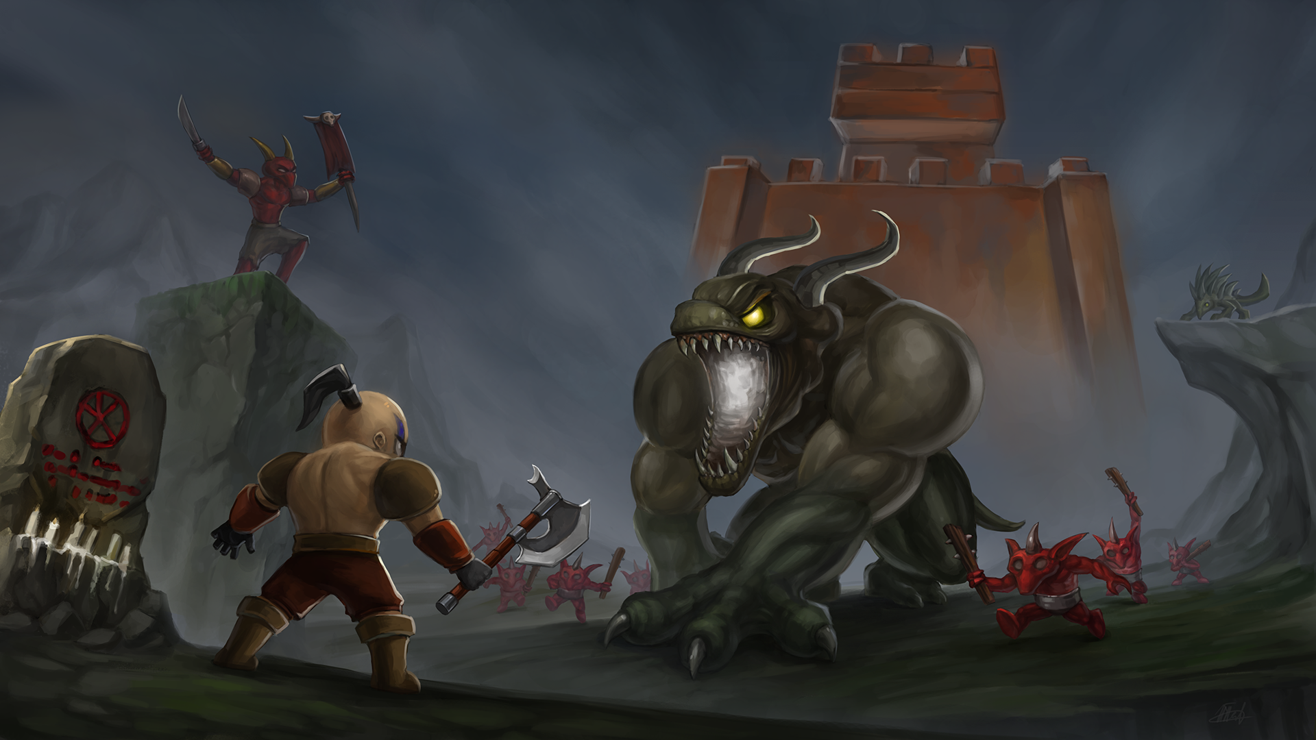 Barbarian Quest by Dassonean on DeviantArt