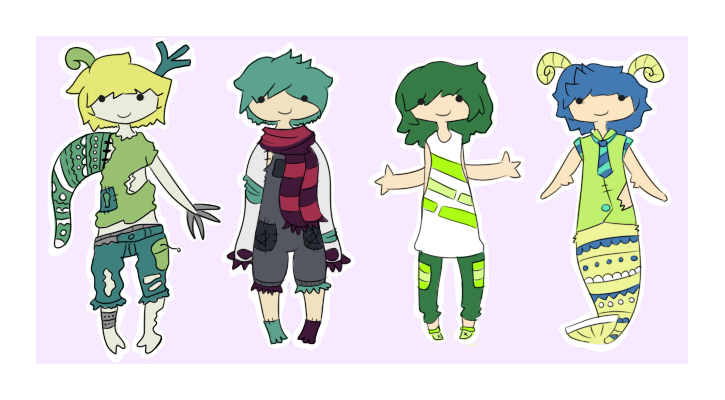 Monster Boys {ADOPTABLE! -- name a price!} 0PEN