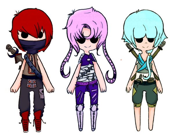 Collab w/ artfanloveswolves Ninjadopts [OPEN]