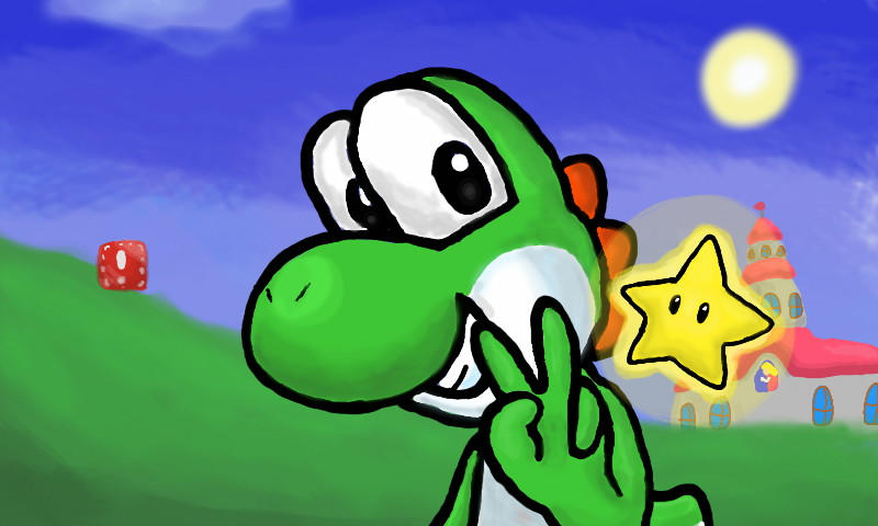 in memory of sm64ds by yoshi888 on DeviantArt